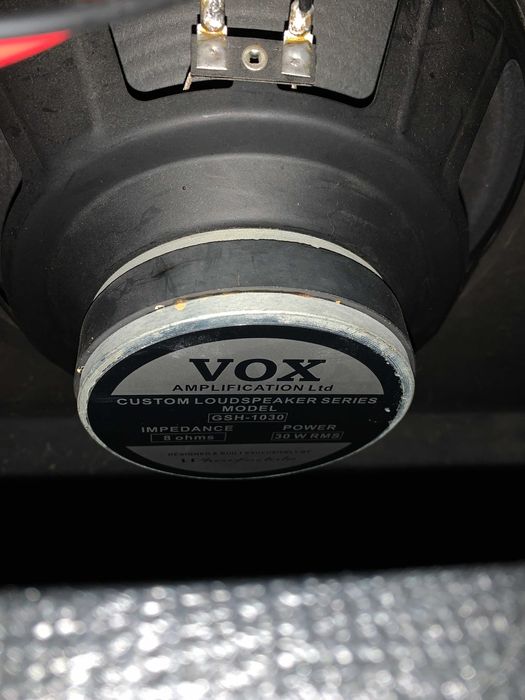 Amplificador VOX VR30R - Clássico Híbrido em Excelente Condição!