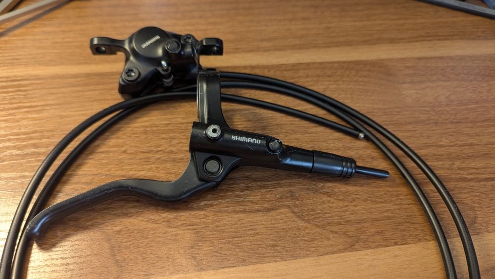 Hamulce hydrauliczne Shimano mt200