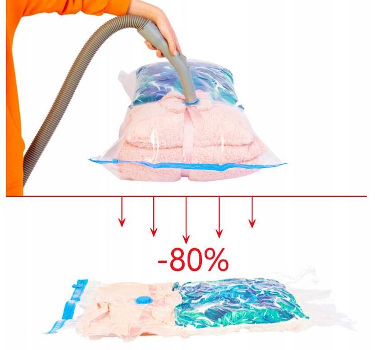 Worki próżniowe 30% grubsze zestaw 4S 3M 2XL