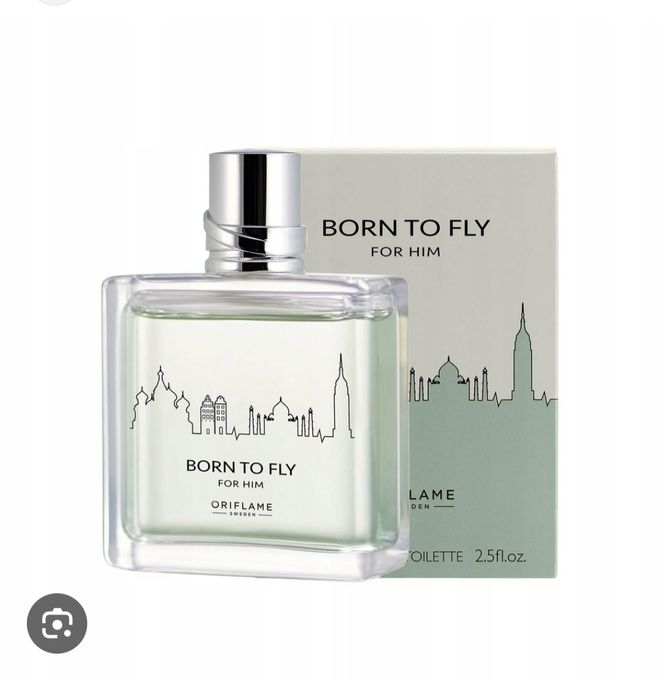 Woda toaletowa Born To Fly 75ml Oriflame 34490 UNIKAT