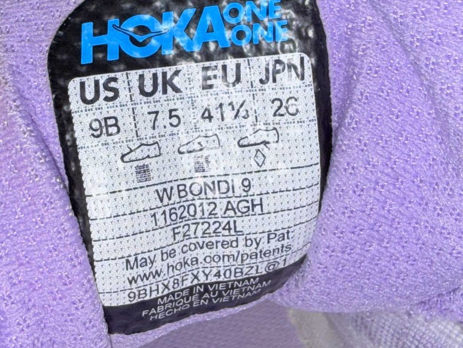 Кросівки бігові Hoka Bondi 9, оригінал, р-р 41,5, устілка 26,5-27 см