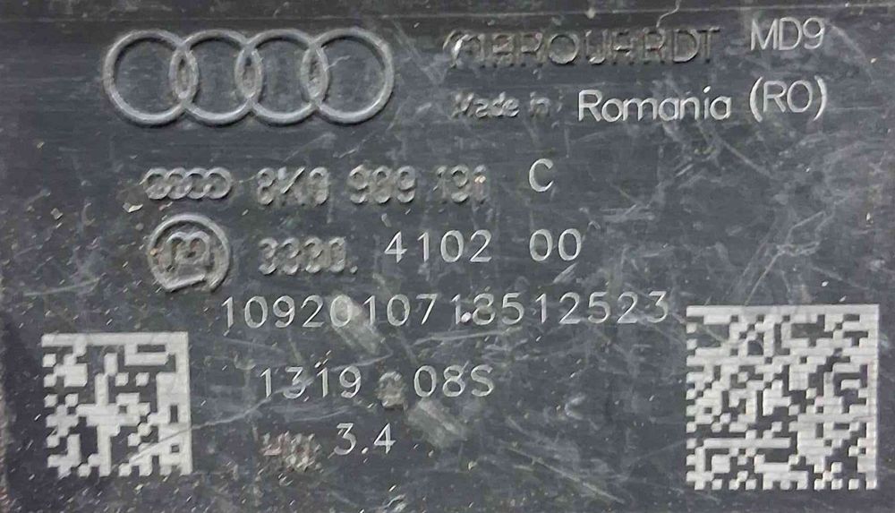 Canhão da Ignição 8K0909131C - AUDI A4 B7
