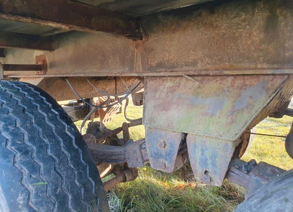 Przyczepa laweta do balotów 3 osiowa, 24dmc, ifa, hl, brandys, autosan