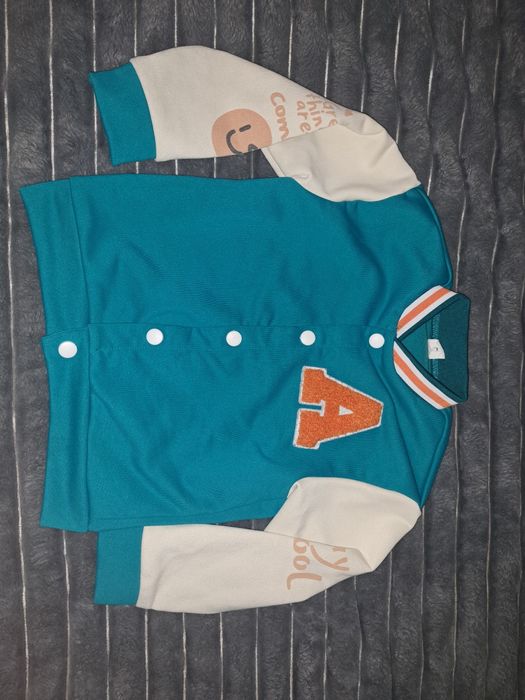 Bluza chłopięca zapinana basebolówka 5 lat