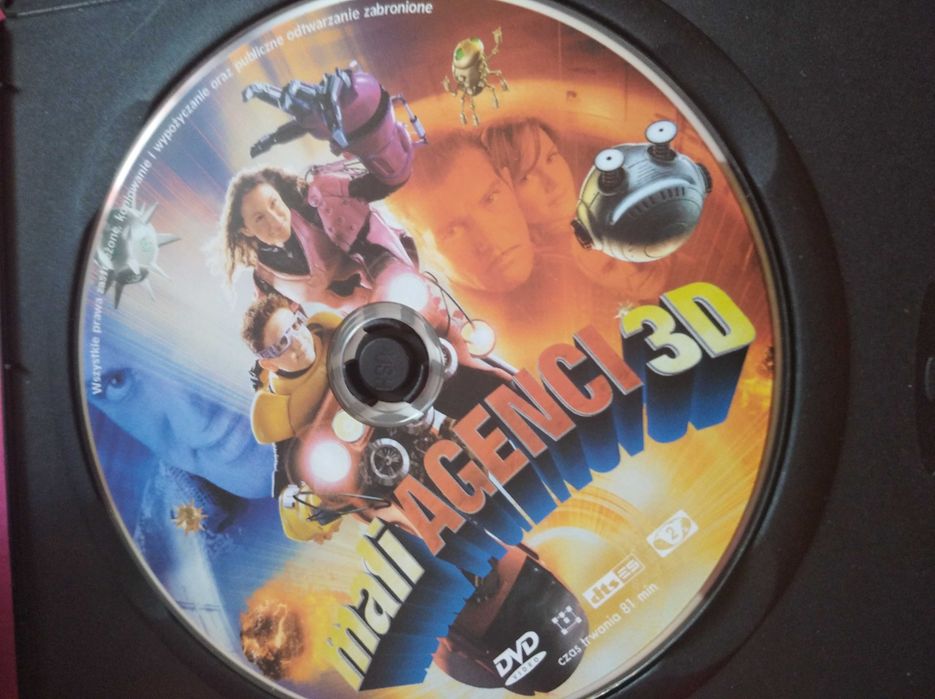 4 filmy dla dzieci DVD Mąli agenci