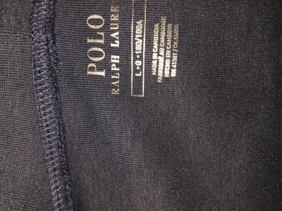 Granatowa bluza ralph lauren