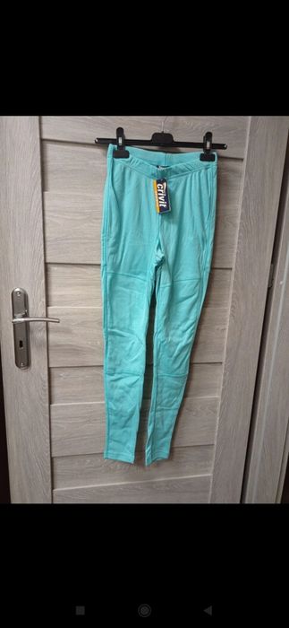 Legginsy termiczne miętowe Crivit
