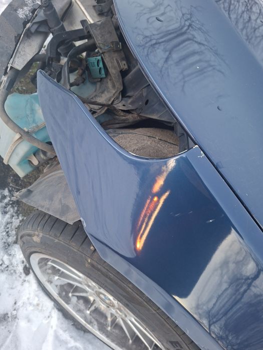 Bmw e60 e61 Błotnik lewy prawy mystic blau metalic
