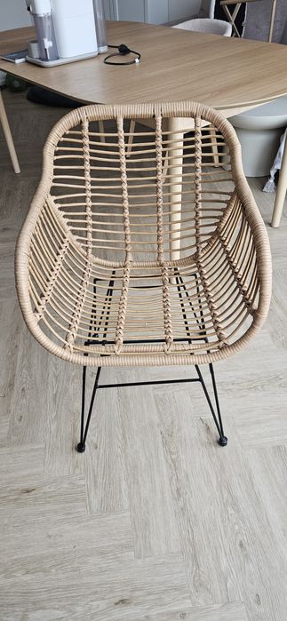 2 szt krzesło ogrodowe technorattan