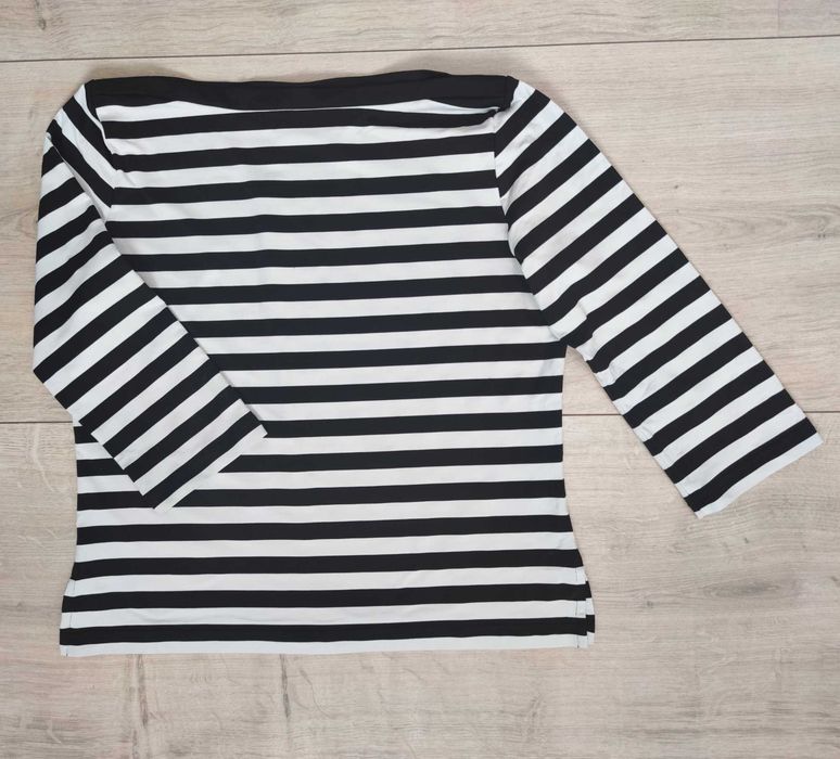 Alba Moda bluzka rękaw 3/4 paski r. M