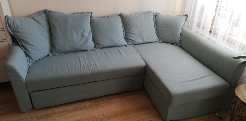 Łóżko narożnik z funkcją spania Holmsund Ikea