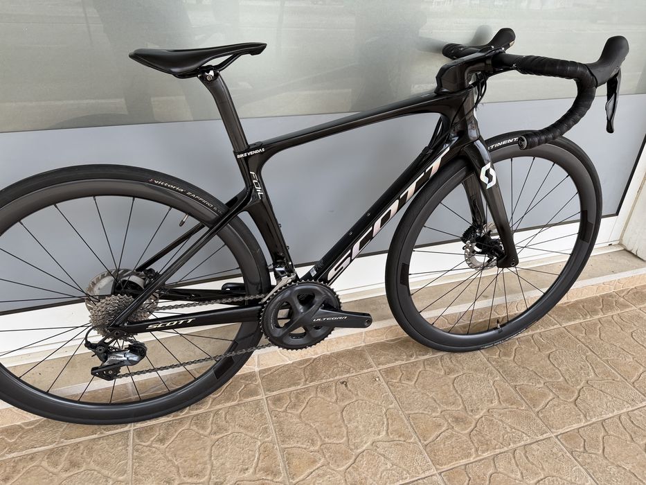 Bicicleta Scott Foil XS - Rodas em carbono