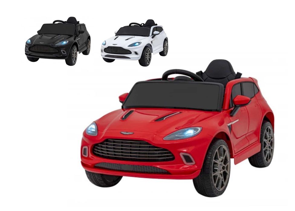 Autko na akumulator – Aston Martin DBX czerwony