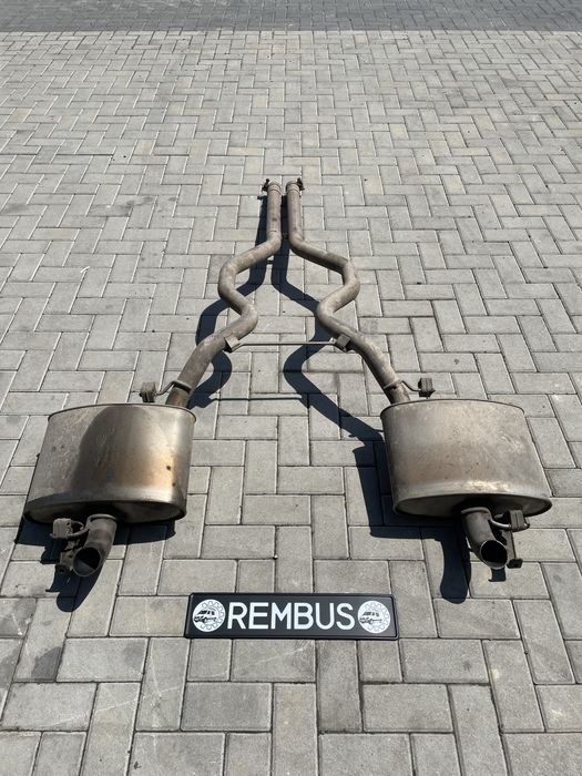 Глушник бочка вихлопа Range Rover L405