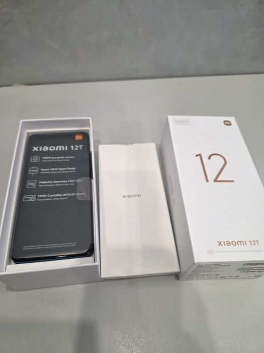 Xiaomi 12T 8/128 флагманська лінінійка нові розпаковані