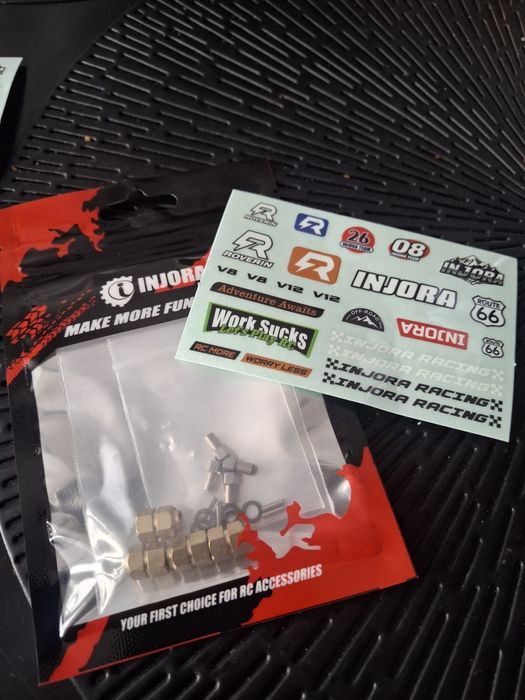 Trx4m trx4mt INJORA adaptery dystans osi koła