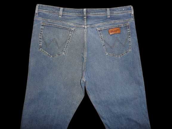 Spodnie dżinsy WRANGLER W46/L32=58/111cm texas jeansy