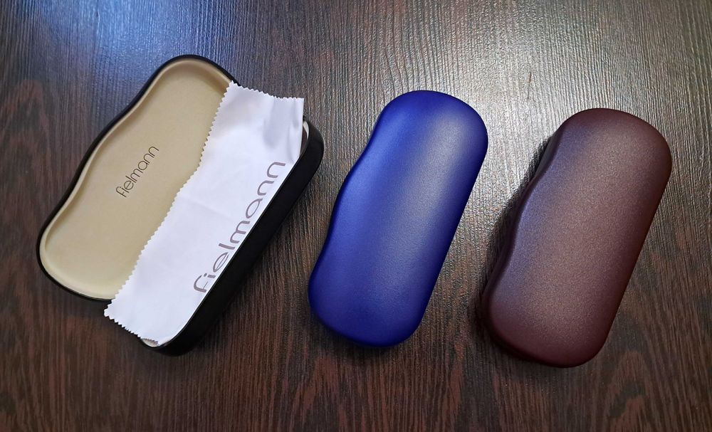 НОВЫЙ чехол для очков FIELMANN + салфетка