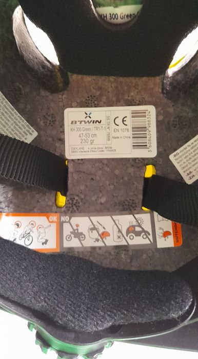 NOVO capacete BTWIN criança