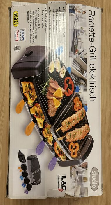 Grill rlektryczny Raclette - nowy