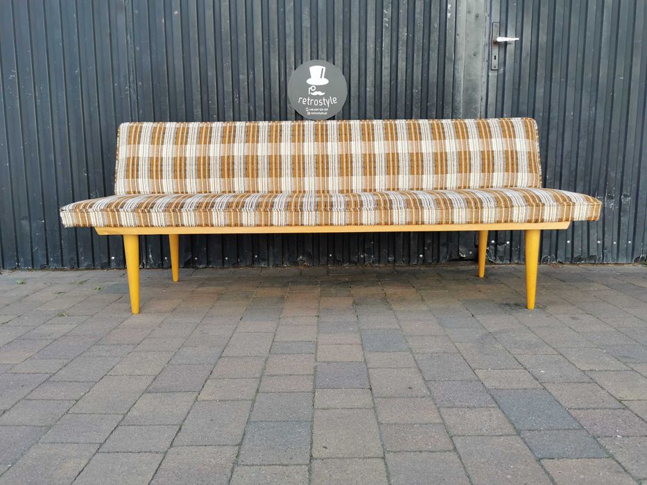 Ława, sofa, kanapa proj. M. Navrátil, Czechosłowacja '60 Design Prl - SUPER STAN
