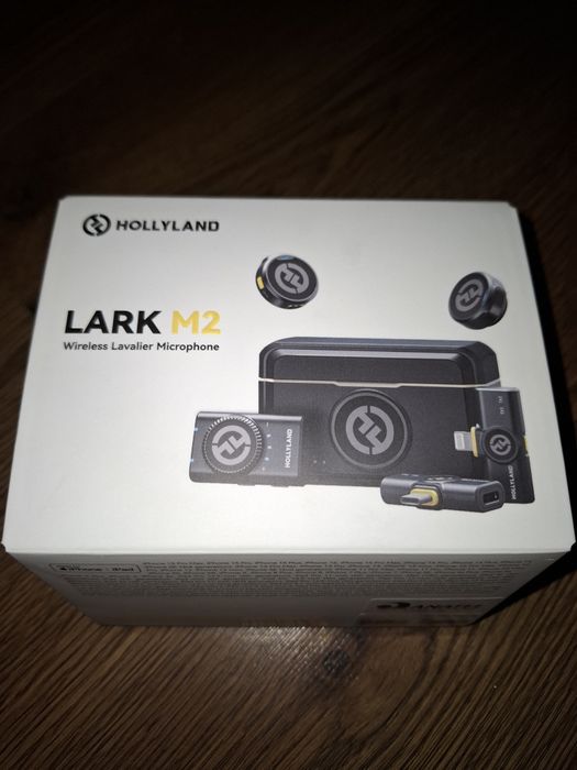 Mikrofony bezprzewodowe krawatowe hollyland lark m2 combo