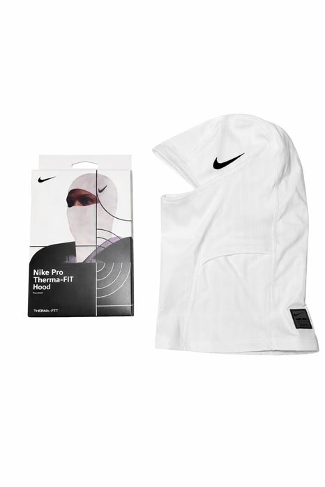 Nike Pro Therma-Fit Hood | Balaclava branca | Ski Mask