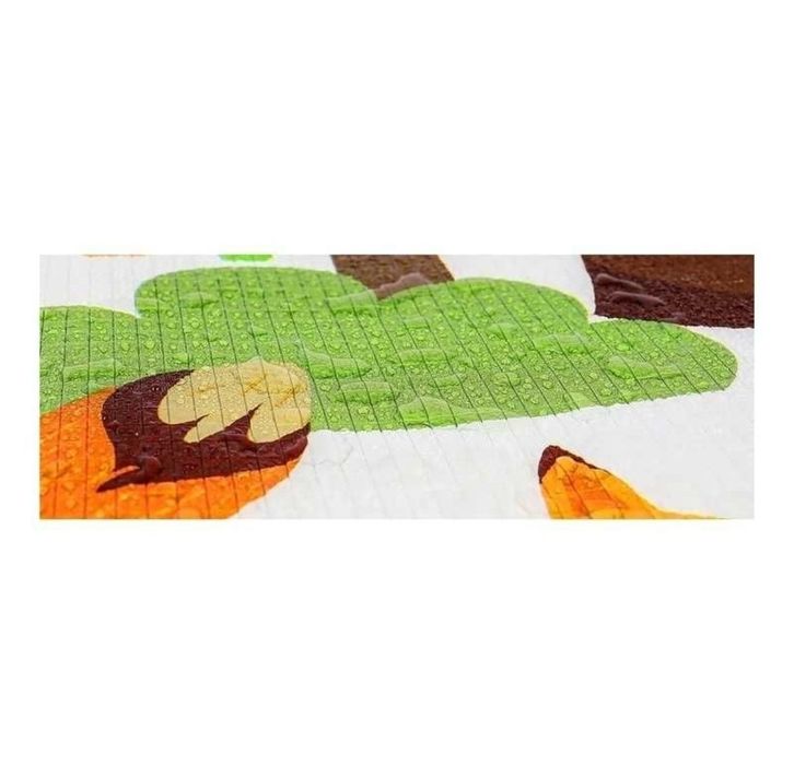 Mata piankowa do zabawy dla dzieci, 200 x 180 x 1 cm, zwierzątka