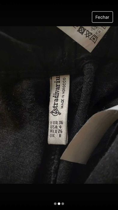 Calças MOM JEANS pretas