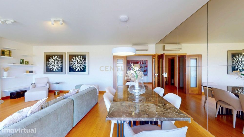 Apartamento T4 no Infantado de excelência, conforto e vista sobre a le