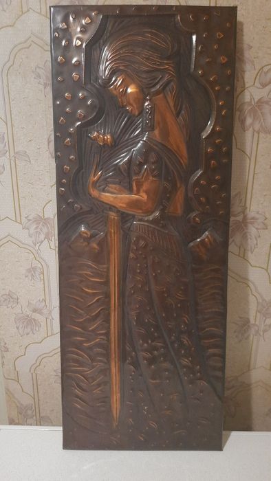 Чеканка "царица Тамара".