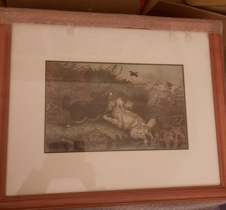 Vendo bonito quadro atual com gravura