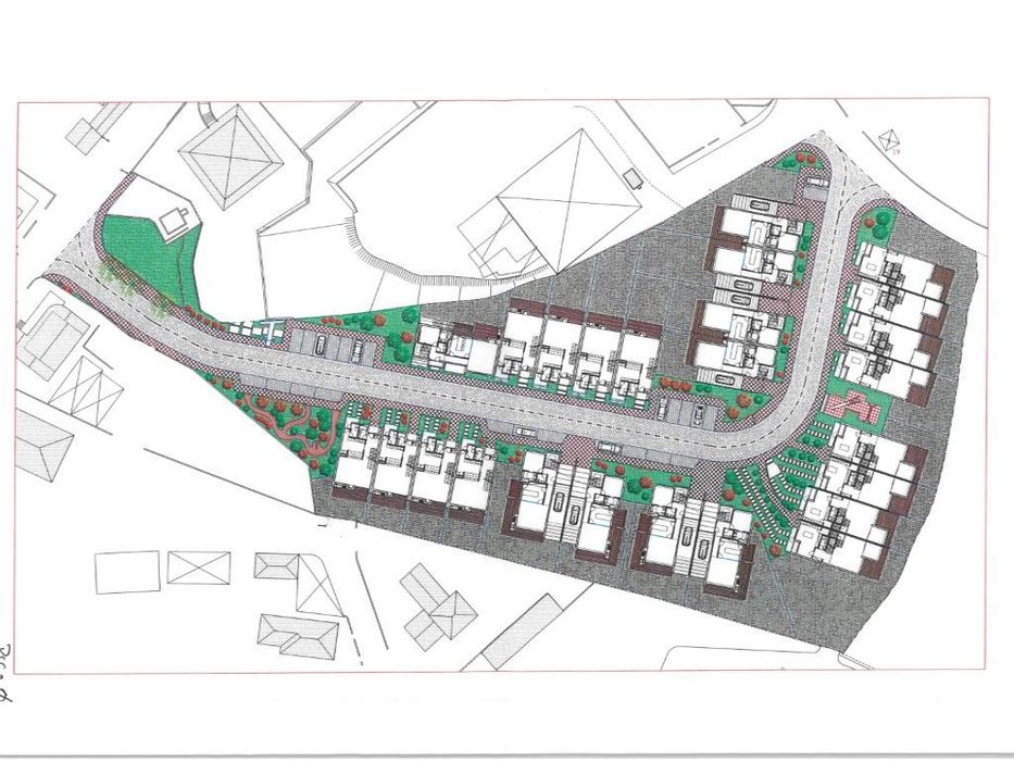 Terreno Urbano, com projecto aprovado, para 25 moradias, em Mouriz ...