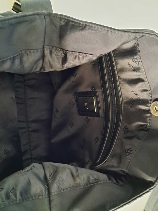 Kazar czarna torebka listonoszka shopper bag