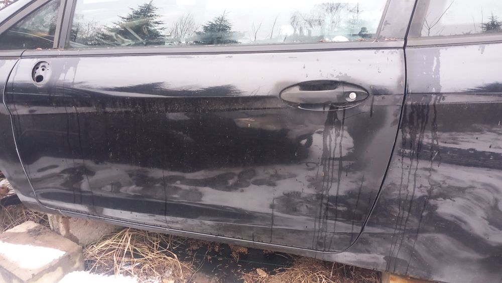 Drzwi Lewe Ford Fiesta Mk7 3D czarne