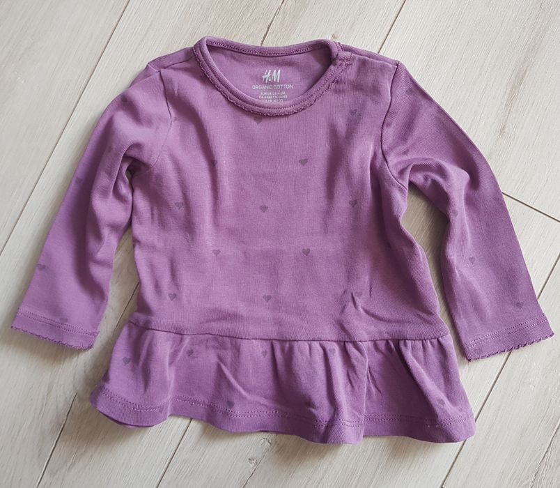 Ciuszki dla księżniczki H&M Coccodrillo r.68 7sztuk