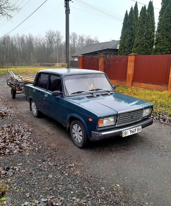 Ваз 2107 на ходу