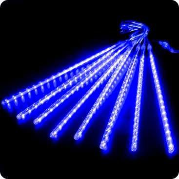 Sople spadające . Wystrój Świąteczny 30 cm Niebieskie. Nowe