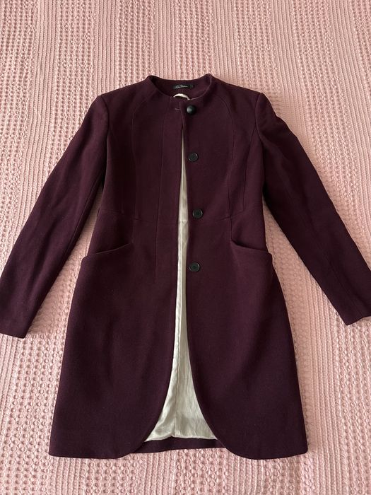 Женское пальто Kira Plastinina из натуральной шерсти.