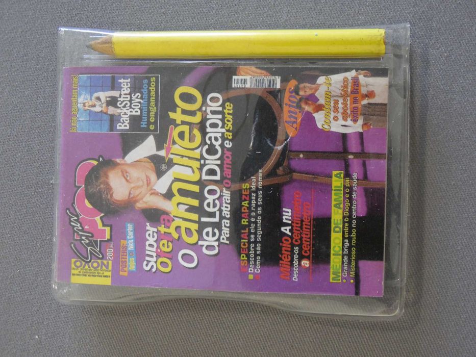 Mini Bloco Escrita Super Pop Backstreet Boys A7