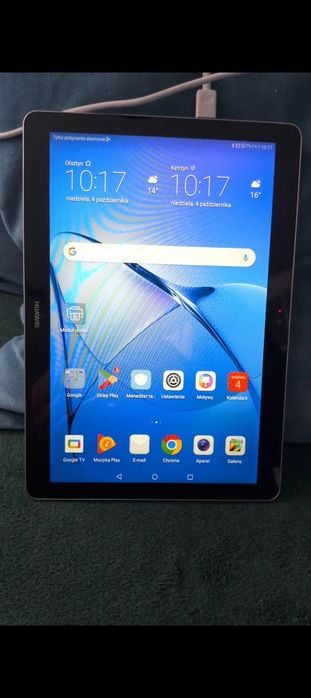 Teblet Huawei bardzo dobre działa używanie