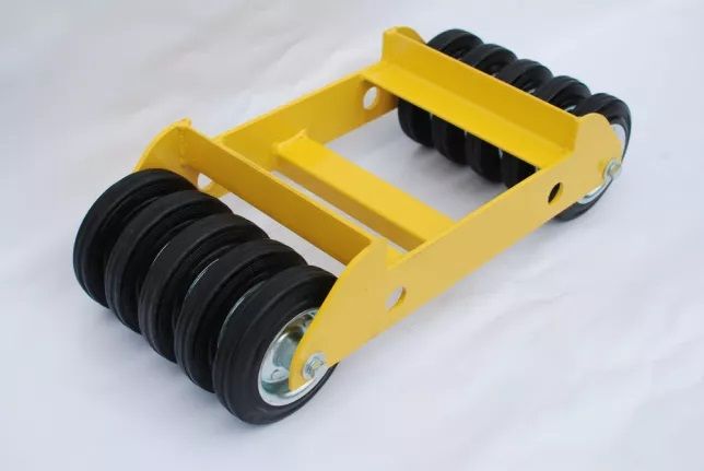 Rolki transportowe pod urwane koło pomoc drogowa laweta 16cm 1500kg