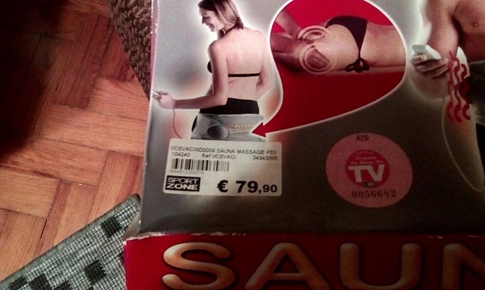 Cinto de Massagens Velform GRANDE OPORTUNIDADE