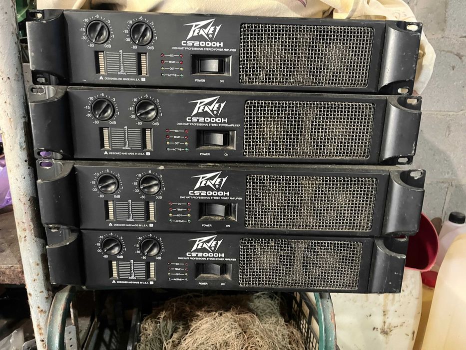 Підсилювачі PEAVEY CS 2000 H , PV-2600. CROWN-800