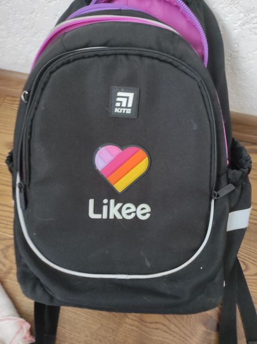 Рюкзак кайт чорний ,в подарунок пенал новий