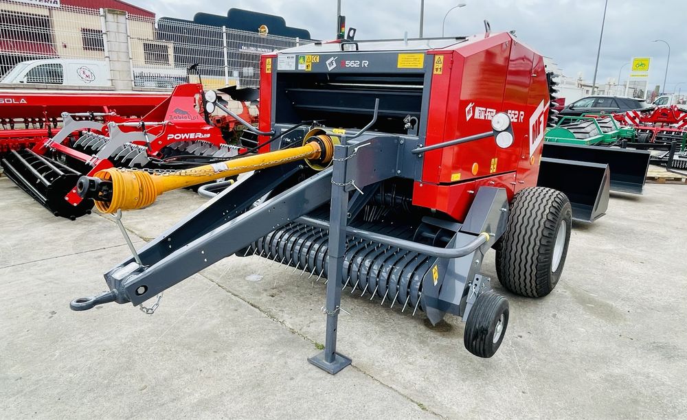 enfardadeira de rolos com rotor