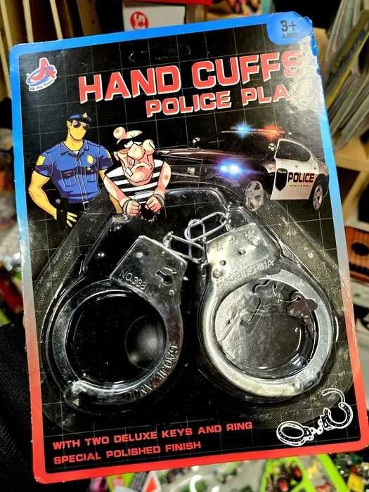 Ekstra zabawka dla dzieci Kajdanki nowe metalowe