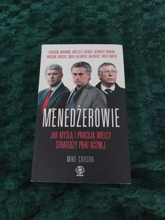 Książka "Menedżerowie" Mike Carson (tematyka sportowa)