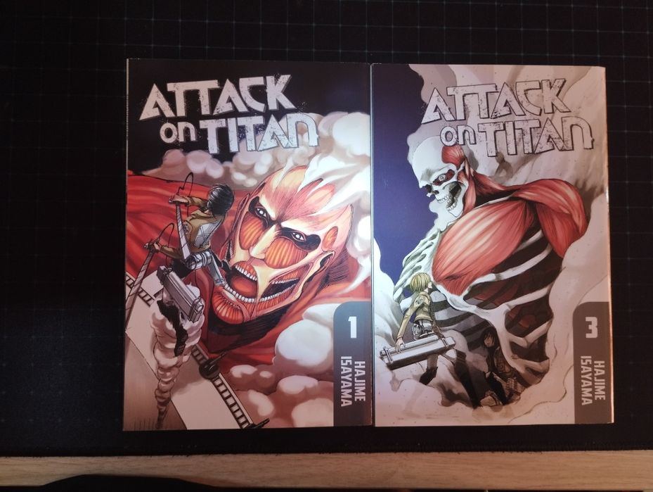 Manga attack on titan e blue exorcist