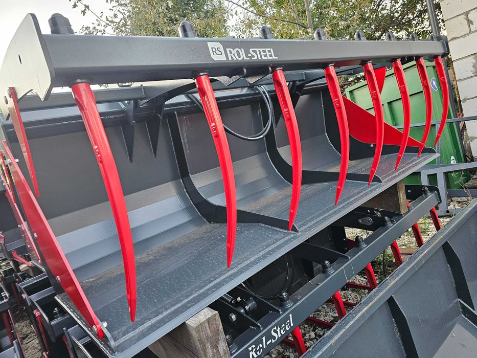 ŁYŻKO KROKODYL do obornika szuflo krokodyle euro sms jcb manitou